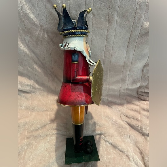 Vintage Traditional Christmas Nutcracker Figurine 19” tall 8” wide. - Picture 3 of 6